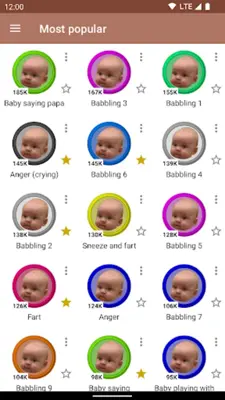 Baby Sounds android App screenshot 3